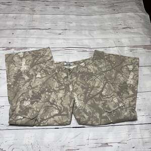 Refrain Los Angeles Camouflage Wide Leg Cargo Pants